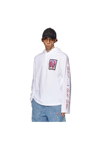 Diesel Camiseta Manga Corta Para Hombre Pr-T-Crane-Ls-Hood Diesel Diesel