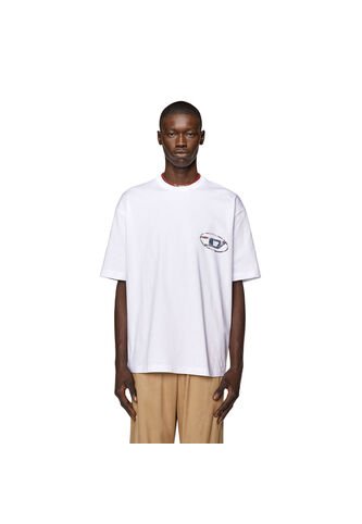 Diesel Camiseta Manga Corta Para Hombre T-Wash-L6 Diesel Diesel