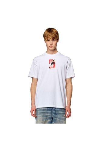 Diesel Camiseta Manga Corta Para Hombre T-Just-N11 Camiseta Diesel Diesel