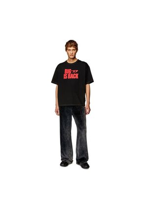 Diesel Camiseta Manga Corta Para Hombre T-Boxt-Back Diesel