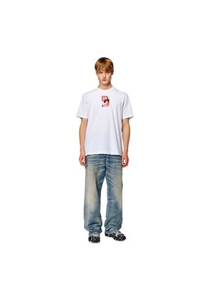 Diesel Camiseta Manga Corta Para Hombre T-Just-N11 Camiseta Diesel