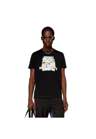 Diesel Camiseta Manga Corta Para Hombre T-Diegor-N1 Camiseta Diesel Diesel