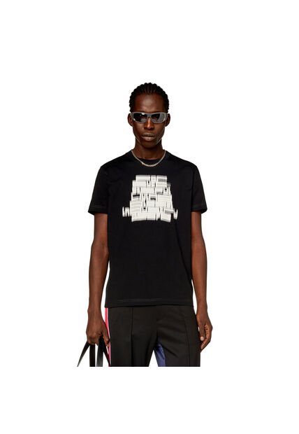 Diesel Camiseta Manga Corta Para Hombre T-Diegor-N1 Camiseta Diesel