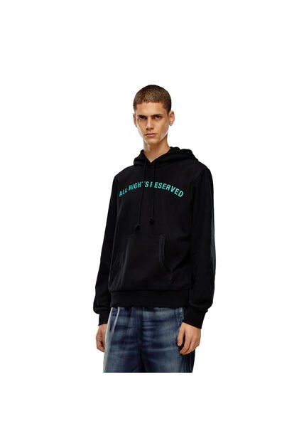 Diesel Buzo Hoodie Cerrado Para Hombre S-Ginn-Hood-K39 Diesel