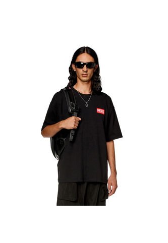 Diesel Camiseta Manga Corta Para Hombre T-Nlabel-L1 Diesel Diesel