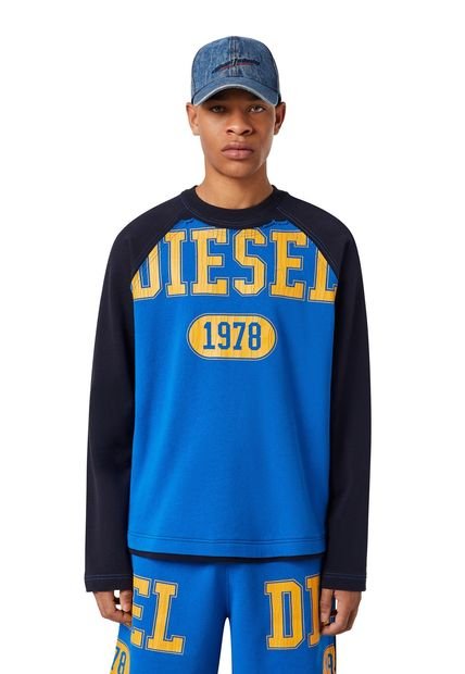 Diesel Buzo Cerrado Para Hombre S-Raglen Diesel