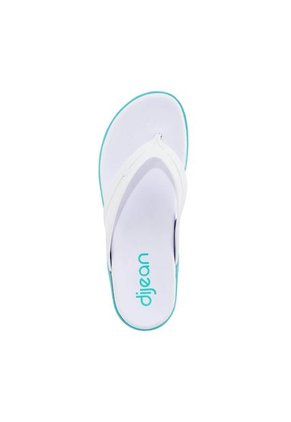 Sandalias Para Mujer Marca Dijean, Color Blanco
