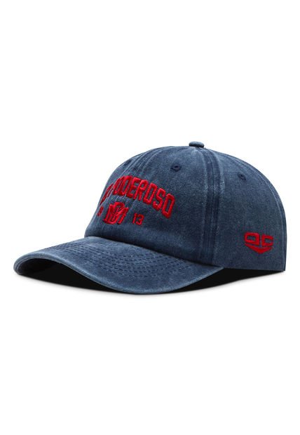 Gorra DIM Independiente Medellín Oficial Dril Desgastada Azul