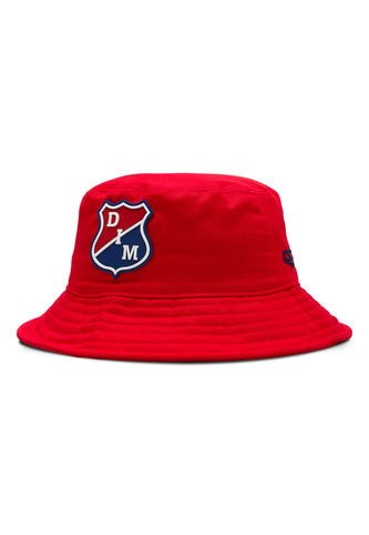 Gorro DIM Independiente Medellín Bucket Hat Oficial Ds-1084 Rojo DIM