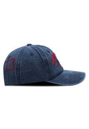 Gorra DIM Independiente Medellín Oficial Dril Desgastada Azul