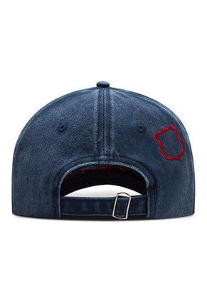 Gorra DIM Independiente Medellín Oficial Dril Desgastada Azul