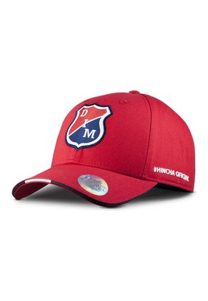 GORRA OFICIAL DIM TALLA JUNIOR ROJA FMCK-001 ROJA
