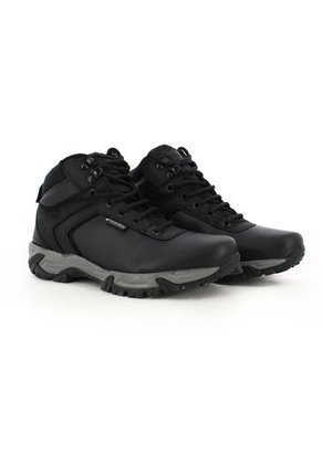 Botas Outdoor Para Hombre Marca Discovery, Color Negro