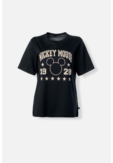 Camiseta De Mickey Mouse Regular Fit Para Mujer S