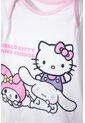 Pijama De Hello Kitty Blanca Y Rosada De Camiseta Manga Larga Para Bebé Niña 3-6 de Disney