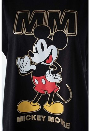 Camiseta De Mickey Mouse Regular Fit Para Mujer XS