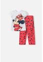 Pijama De Minnie Mouse Multicolor Para Niña 2T A 5T 4T de Disney