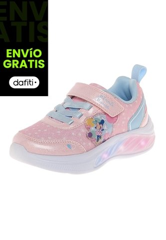 Zapatos Deportivos Con Diseño De Minnie Para Niña Pequeña Rosa Disney 210621 Disney