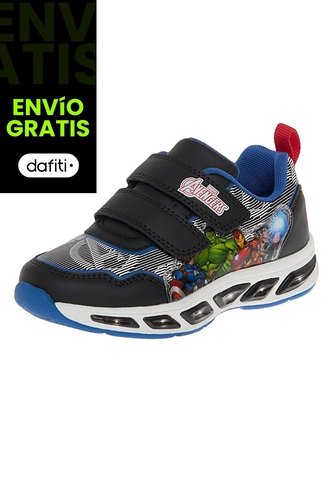 Zapatos Deportivos Con Diseño De Avengers Para Niño Pequeño Negro Disney 210026 Disney