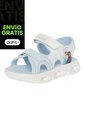 Sandalias Planas Para Niña Pequeña Blanco Disney 210237 de Disney