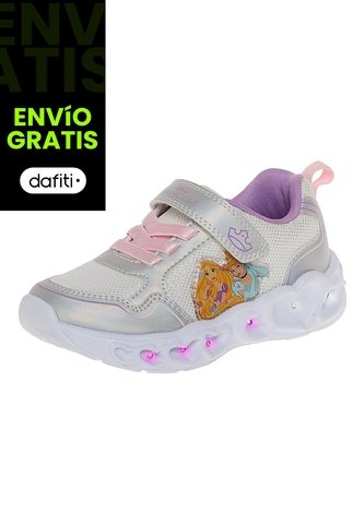 Zapatos Deportivos Para Niña Pequeña Plateado Disney 210181 Disney