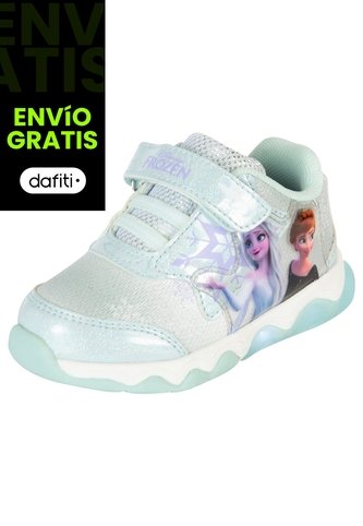 Zapatos Deportivos Con Diseño De Frozen Para Niña Pequeña Plateado Disney 201397 Disney