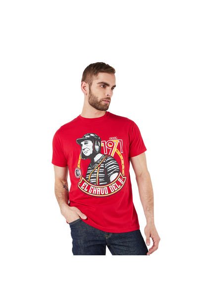 Camiseta Chavo Del 8 Para Adulto Rojo