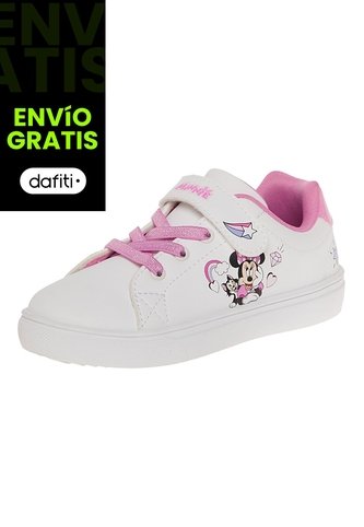 Zapatos Casuales Con Diseño De Minnie Para Niña Pequeña Blanco Disney 210207 Disney