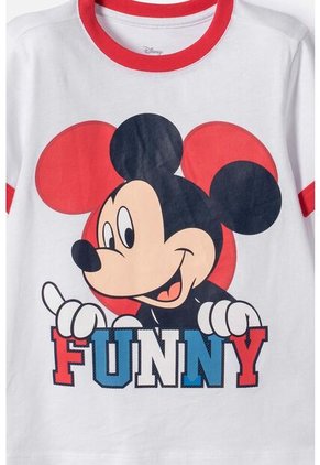 Conjunto De Mickey Mouse Con Pantalón Largo Multicolor Para Niño 2T A 6T 3T