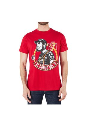 Camiseta Chavo Del 8 Para Adulto Rojo