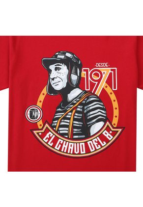 Camiseta Chavo Del 8 Para Adulto Rojo