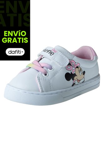 Zapatos Deportivos Con Diseño De Minnie Para Niña Pequeña Blanco Disney 198946 Payless Disney