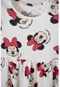 Vestido De Minnie Mouse Manga Corta Multicolor Para Niña 4 de Disney