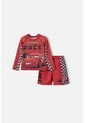 Conjunto De Baño Cars Manga Larga Rojo Para Niño De 2T A 5T 5T de Disney