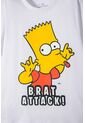 Pijama  De Los Simpson Con Pantalón Largo Blanco, Azul Y Amarillo Para Niño 14 de Disney