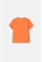 Camiseta De Mickey Mouse Manga Corta Naranja Para Niño 4T de Disney