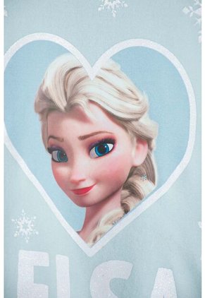 Conjunto De Frozen Pantalón Largo Azul Para Niña 