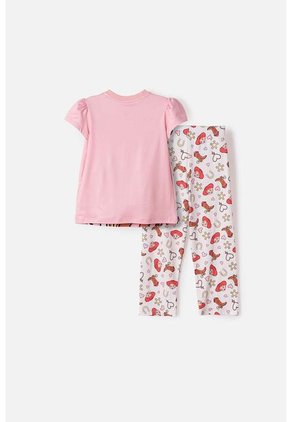 Pijama De Toy Story Pantalón Largo Multicolor Para Niña 3T A 6T 4T