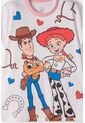 Pijama De Toy Story Con Short Marfil Para Niña 6 de Disney