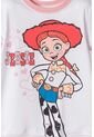 Camiseta De Toy Story Manga Corta Blanco Para Niña 3T A 6T 4T de Disney