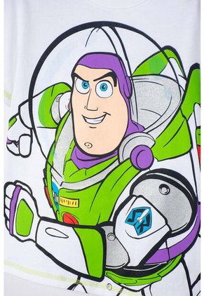 Camiseta De Toy Story Manga Corta Blanco Para Niño 3T A 6T 4T