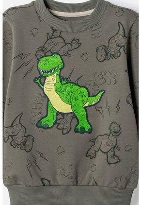 Buzo De Toy Story Cerrado Verde Para Niño 2T A 6T 5T