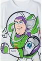 Camiseta De Toy Story Manga Corta Blanco Para Niño 3T A 6T 4T de Disney