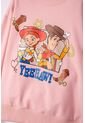 Buzo De Toy Story Cerrado Palo De Rosa Para Niña 6 de Disney