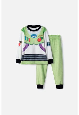 Pijama De Toy Story Manga Larga Multicolor Para Niño 3T A 6T 5T Disney