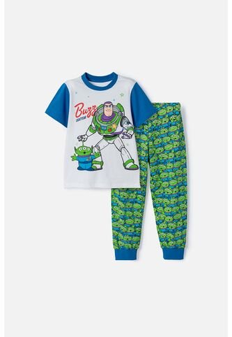 Pijama De Toy Story Pantalón Largo Multicolor Para Niño 3T A 6T 4T Disney