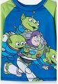 Conjunto De Baño De Toy Story Manga Larga Azul Y Verde Para Niño 3T A 6T 3T de Disney