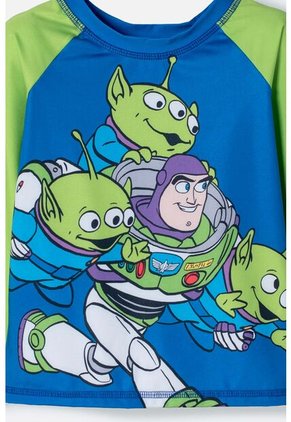 Conjunto De Baño De Toy Story Manga Larga Azul Y Verde Para Niño 3T A 6T 3T