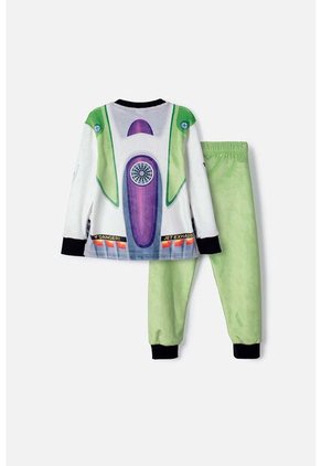 Pijama De Toy Story Manga Larga Multicolor Para Niño 3T A 6T 5T