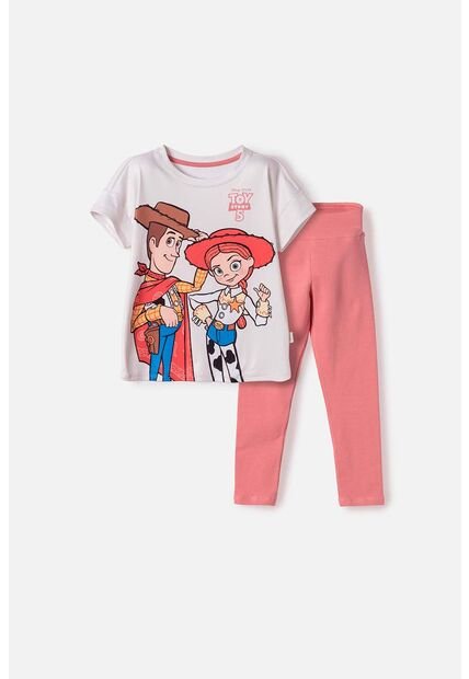 Conjunto De Toy Story Con Leggins Largo Multicolor Para Niña 3T A 6T 5T